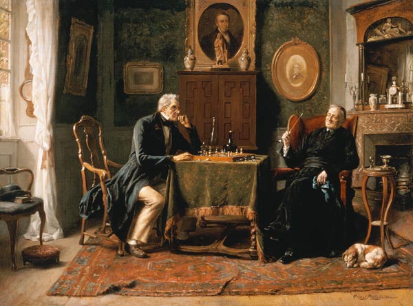 The game of chess from Gerard Portielje