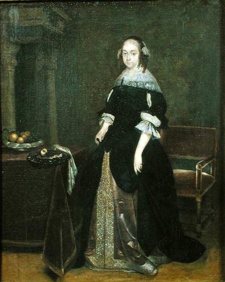Portrait of a Woman from Gerard ter Borch or Terborch