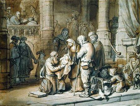 The Presentation of Christ in the Temple from Gerbrand van den Eeckhout