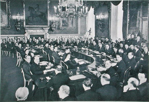 The St. James's Palace Conference, London, 19th March 1936, from 'Deutsche Gedenkhalle: Das Neue Deu from German Photographer, (20th century)