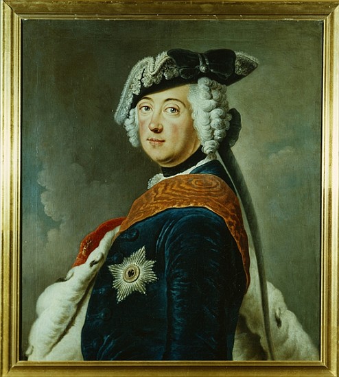 Frederick II the Great of Prussia from German School