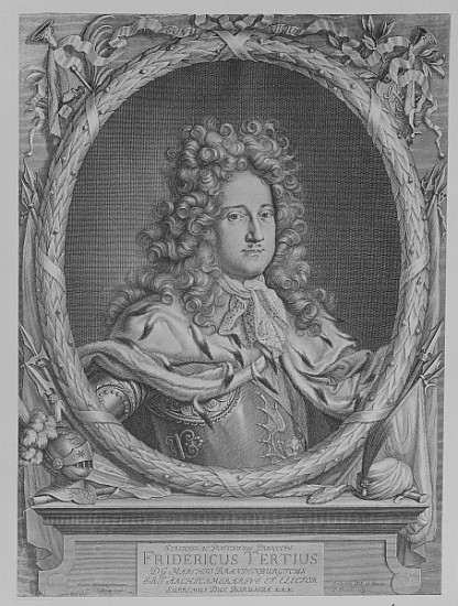 Friedrich I of Prussia from German School