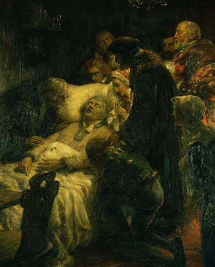 Luther Death Scene from German School