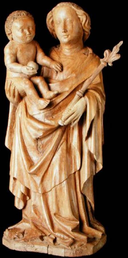 Madonna and Child, Middle Rhine from German School