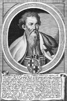 Hermann of Salza (xylograph)