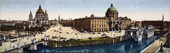 View of Berlin at the turn of the century from German School
