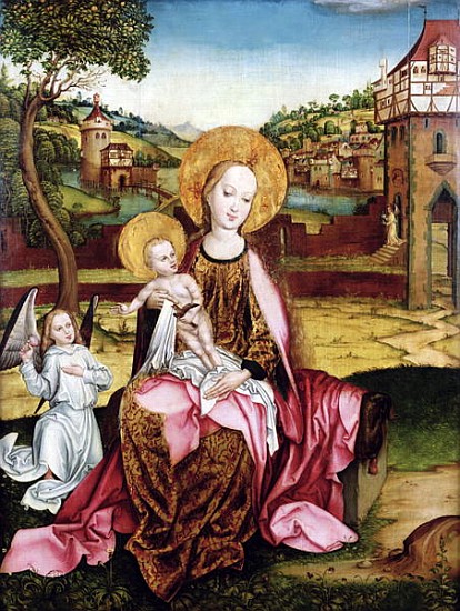 Virgin and Child from German School