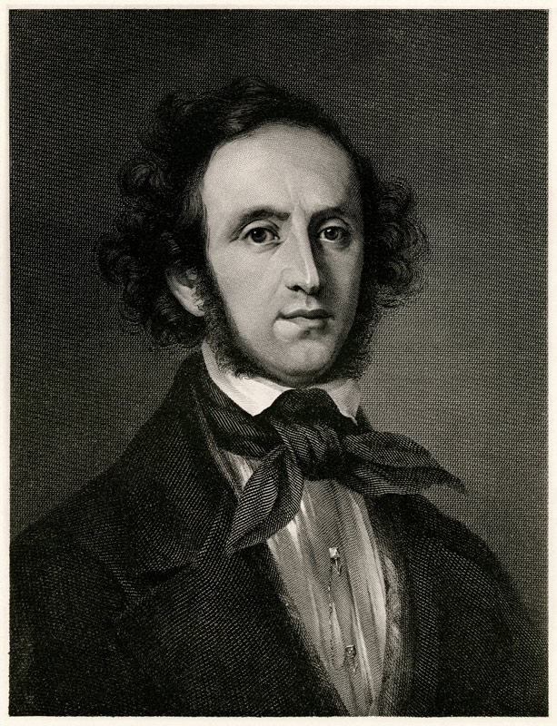 Felix Mendelssohn-Bartholdy from German School, (19th century)