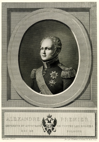 Alexander I. from German School, (19th century)