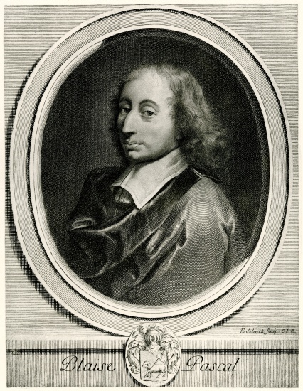 Blaise Pascal from German School, (19th century)