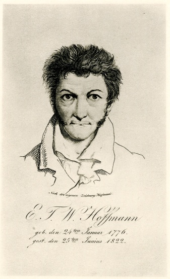 Ernst Theodor Amadeus Hoffmann from German School, (19th century)
