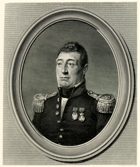 Gilbert du Motier, Marquis de Lafayette from German School, (19th century)