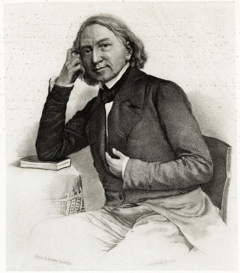 Karl Lachmann from German School, (19th century)
