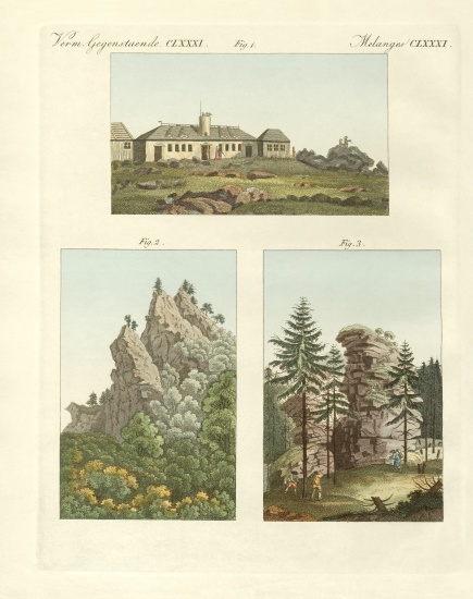Views of Harz from German School, (19th century)