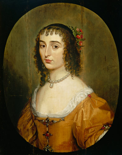 Elisabeth of the Palatinate (1618-1680), daughter of the winter king Friedrich V from Gerrit van Honthorst