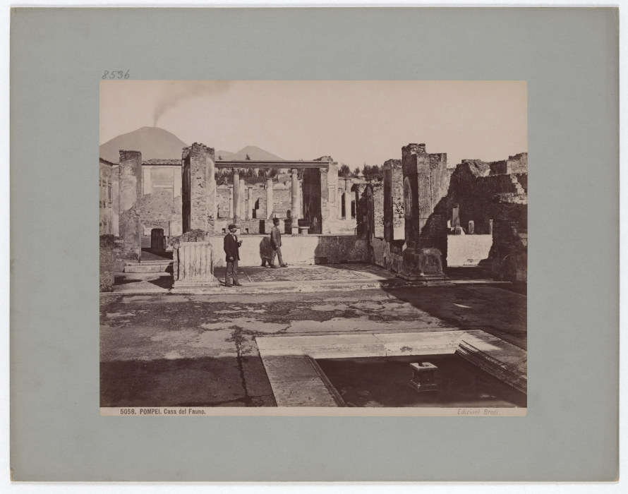 Pompeii: House of the Faun, No. 5058 from Giacomo Brogi