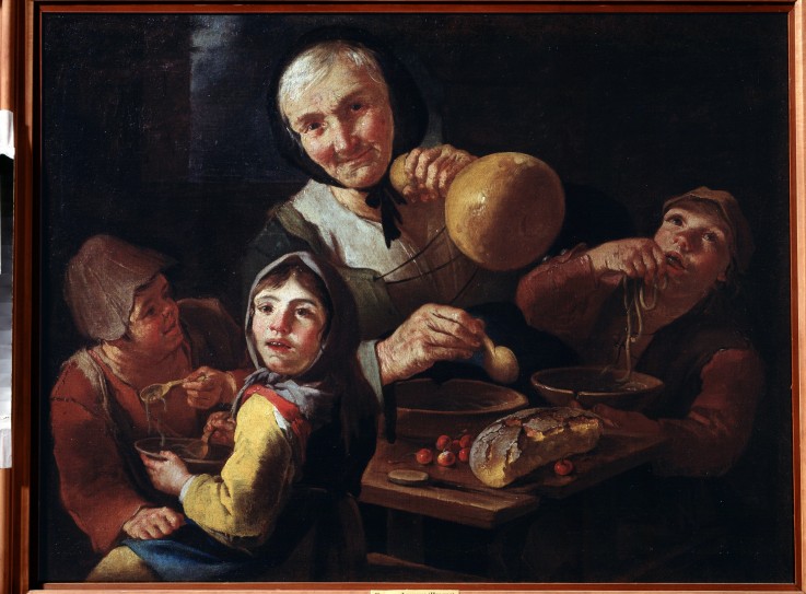 The Peasant's Meal from Giacomo Francesco Cipper