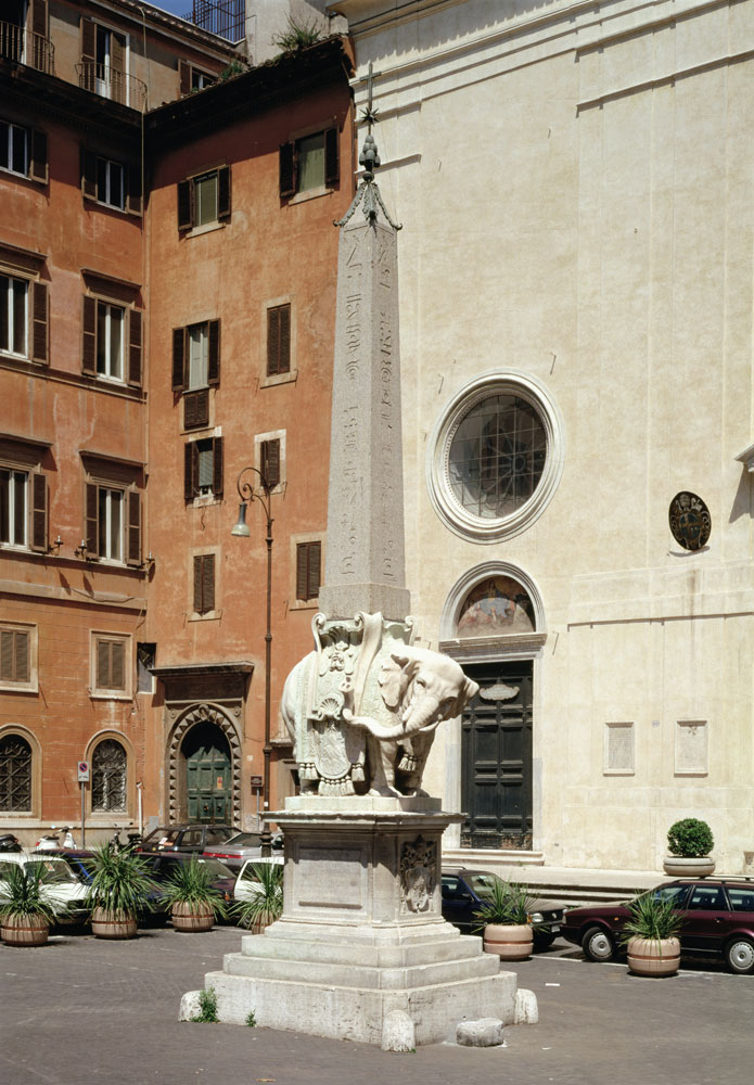 Elephant Bearing an Egyptian Obelisk from Gianlorenzo Bernini