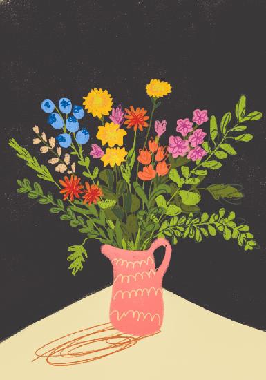 Meadow in a vase