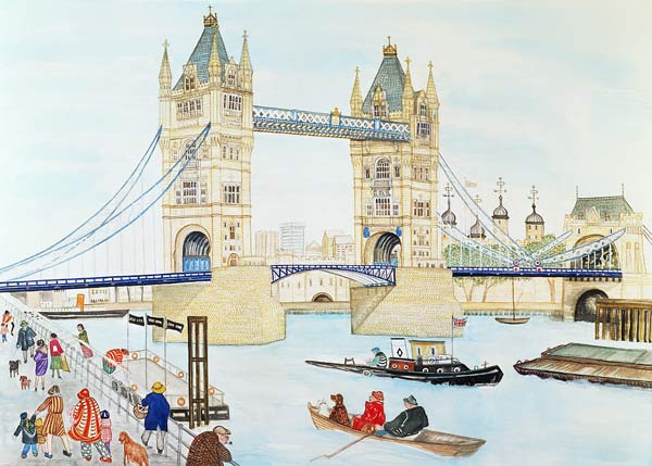 Tower Bridge, London  from  Gillian  Lawson