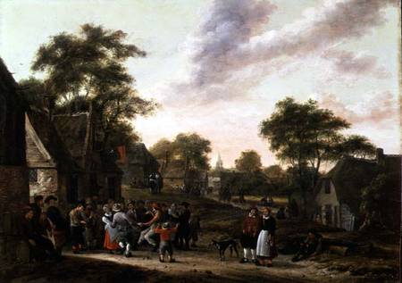 Peasants at a Dance from Gillis Rombouts