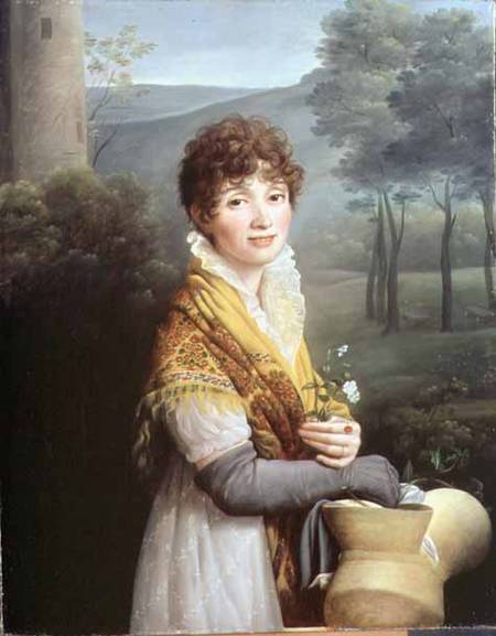 Portrait of a Young Woman from Gioacchino Giuseppe Serangeli