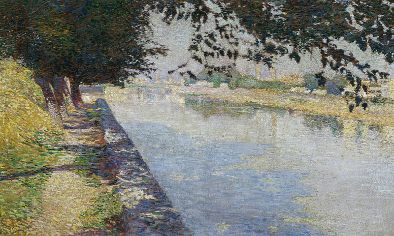 On banks of Arno, 1891 from Giorgio Kienerk