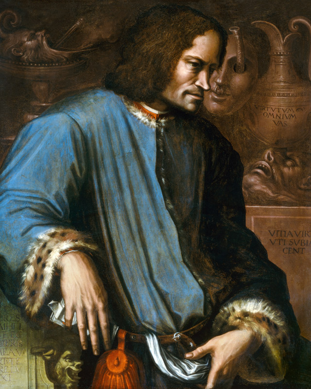 Lorenzo de Medici (1449-92) 'The Magnificent' from Giorgio Vasari