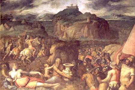 The Siege of San Leo from Giorgio Vasari