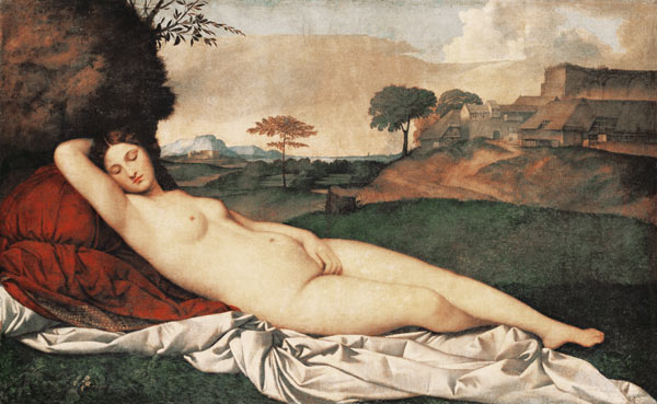Sleeping Venus from Giorgione