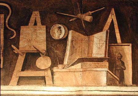 Painting: Various Instruments from Giorgione (aka Giorgio Barbarelli or da Castelfranco)