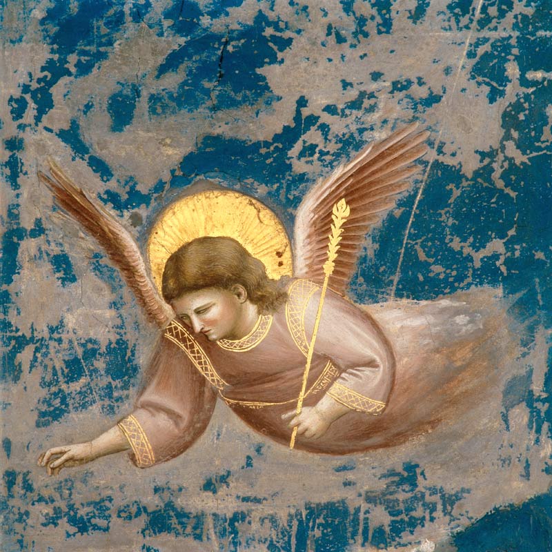 Giotto, Present.de Jesus au temple, Det. from Giotto (di Bondone)