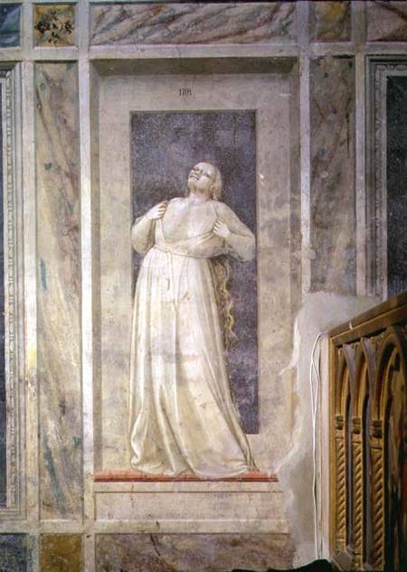 Anger from Giotto (di Bondone)