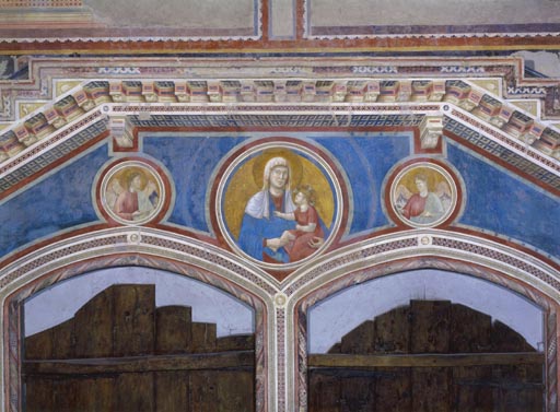 Madonna mit Kind und zwei Engeln from Giotto (di Bondone)