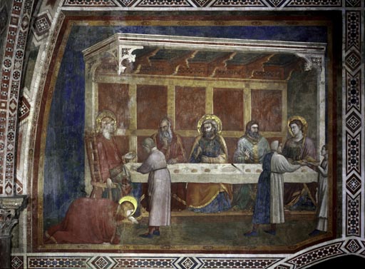 Christus und Maria Magdalena im Hause des Pharisaeers from Giotto (Schule)
