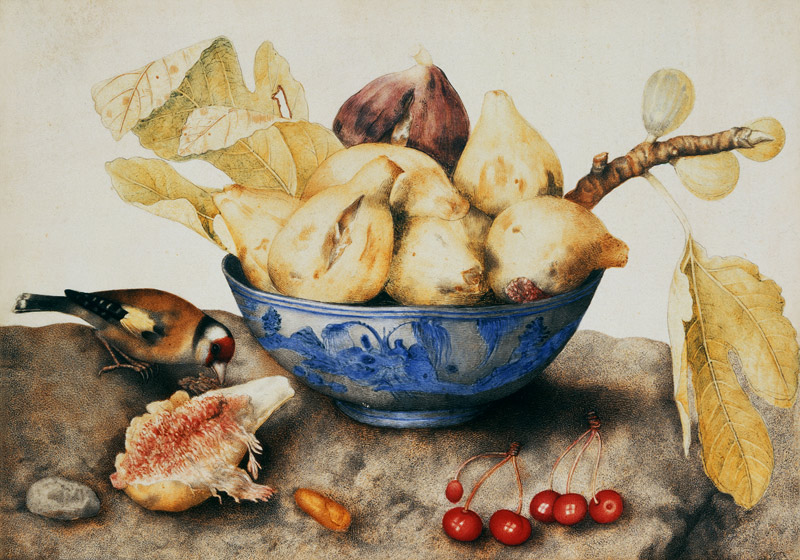 G.Garzoni / Bowl with Figs / c.1650 from Giovanna Garzoni