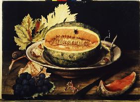 G.Garzoni, Schale mit Melone