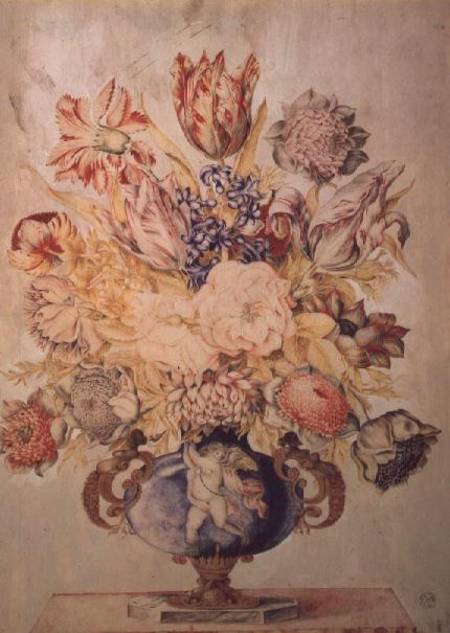 A Vase of Flowers from Giovanna Garzoni