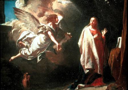 The Annunciation from Giovanni Battista Piazzetta
