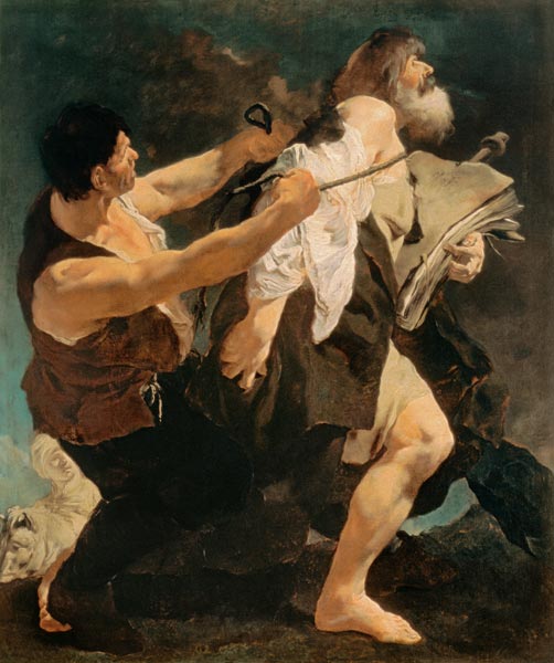 Martyrdom of James the Great / Piazzetta from Giovanni Battista Piazzetta