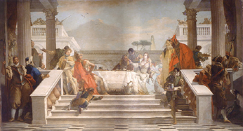 Das Fest der Cleopatra. from Giovanni Battista Tiepolo