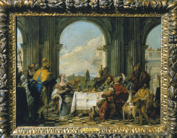 Banquet of Cleopatra / Tiepolo / c.1742 from Giovanni Battista Tiepolo