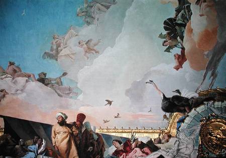 The Glory of Spain III, from the Ceiling of the Throne Room from Giovanni Battista Tiepolo