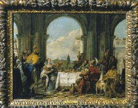 Banquet of Cleopatra / Tiepolo / c.1742