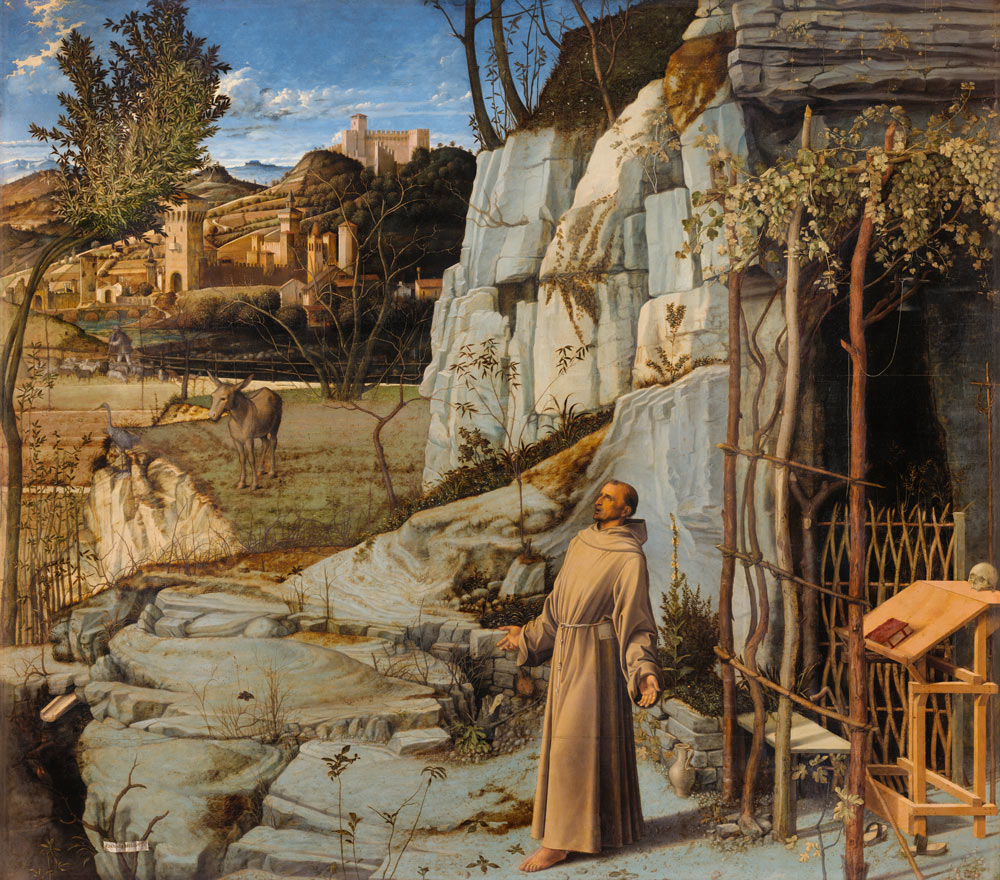 Saint Francis in the Desert from Giovanni Bellini