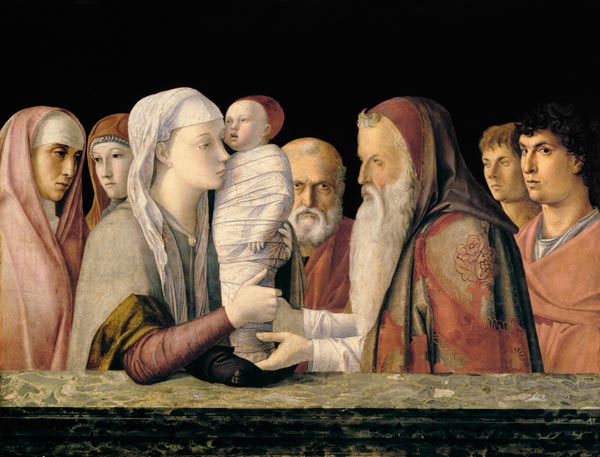 Bellini / Presentat.in the Temple / Ptg. from Giovanni Bellini