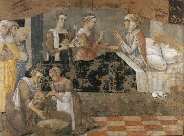 Birth of Mary from Giovanni Bellini