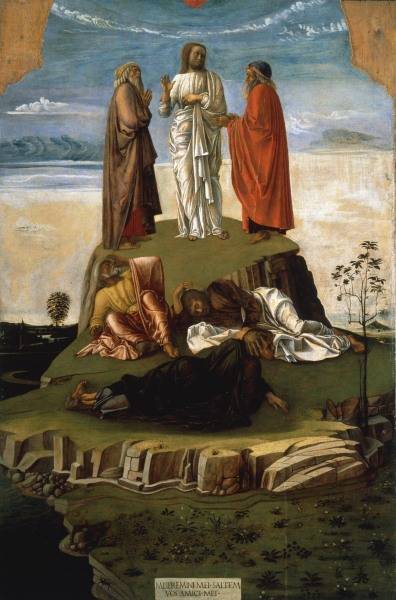 Giov.Bellini / Transfiguration / c.1460 from Giovanni Bellini