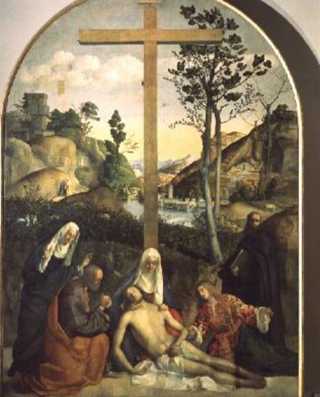 The Lamentation of Christ with Filippo Benizi of the Order of the Servites from Giovanni Bellini