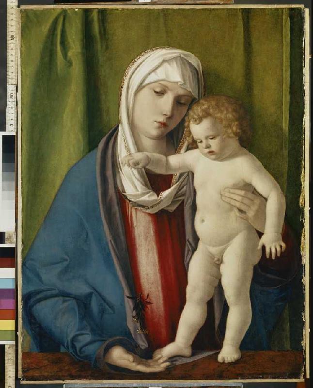 Maria mit dem Jesuskind. from Giovanni Bellini